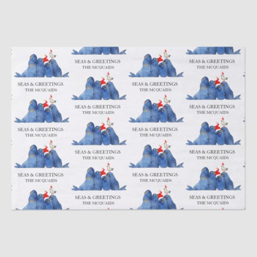 フェスティバルシーライオンズシーズングリーティングウォーターカラー 薄葉紙 (正面)