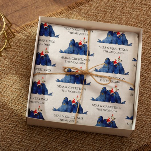 フェスティバルシーライオンズシーズングリーティングウォーターカラー 薄葉紙