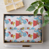 フェスティバルジモザールパターンクリスマス組織 薄葉紙 (ギフト)