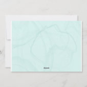 フェスティバルジョイウォーターカラーモダンフラットホリデーカード シーズンカード (裏面)