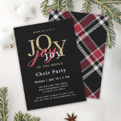 フェスティバルジョイトゥザワールドコーラスパーティの招待状 招待状