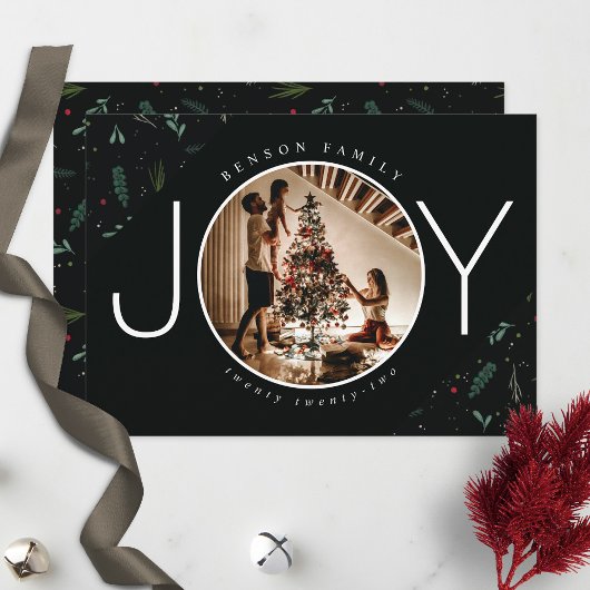 フェスティバルジョイ葉スクリスマスの果実 シーズンカード