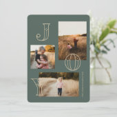 フェスティバルジョイ3 – 写真クリスマスカード シーズンカード (スタンド正面)