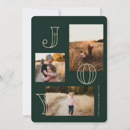 フェスティバルジョイ3 – 写真クリスマスカード シーズンカード