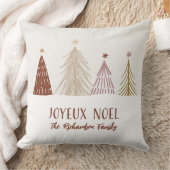フェスティバルジョユーノールクリスマスホリデーファミリーホーム クッション (ブランケット)