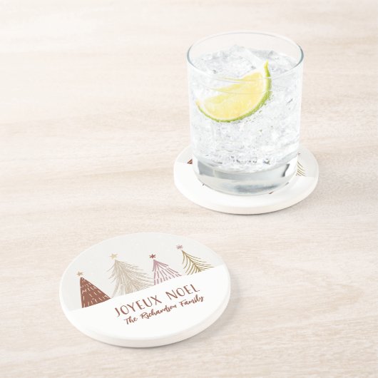 フェスティバルジョユーノールクリスマスホリデーファミリーホーム コースター (側面)