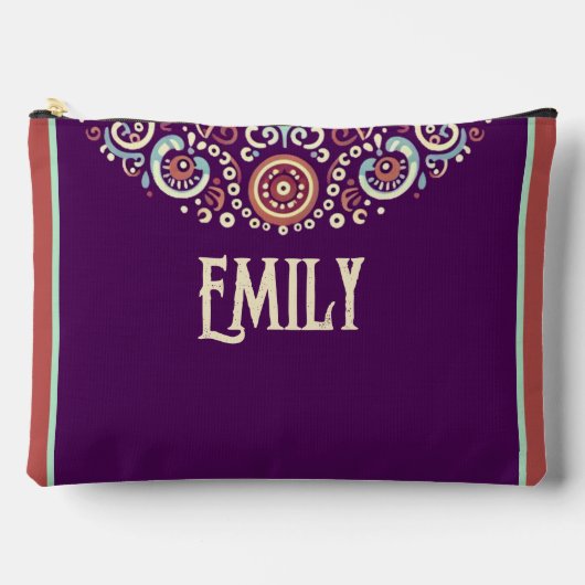 フェスティバルジンガーブレッド喜び アクセサリーポーチ (正面)