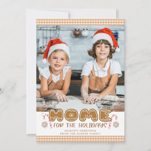 フェスティバルジンジャーパンベーキングホームのための休日 (正面)