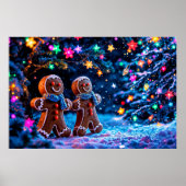 フェスティバルジンジャーブレッドマン雪ファンタジー ポスター (正面)