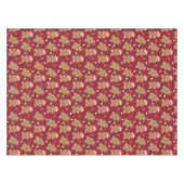 フェスティバルジンジャーブレッドCookieパターン テーブルクロス (正面(横))