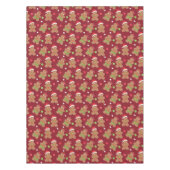 フェスティバルジンジャーブレッドCookieパターン テーブルクロス (正面)