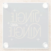 フェスティバルジンルアンドミンルホリデイデザイン ガラスコースター (裏面)