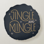 フェスティバルジンルアンドミンルホリデイデザイン ラウンドクッション (裏面)