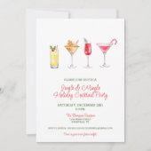 フェスティバルジンルミングルホリデーカクテルパーティー 招待状 (正面)