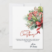 フェスティバルスウィートキャンディカネスカスタムクリスマス シーズンカード (正面)