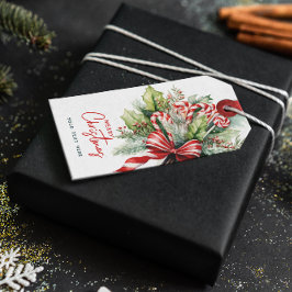 フェスティバルスウィートキャンディキャンズメリークリスマス ギフトタグ