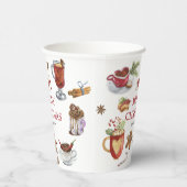 フェスティバルスウィートトリートメリークリスマステーブルウェア 紙コップ (右)