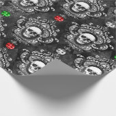 フェスティバルスカル包装紙 ラッピングペーパー (角)