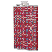 フェスティバルスカンジナビアのセーターパターン フラスク (左)