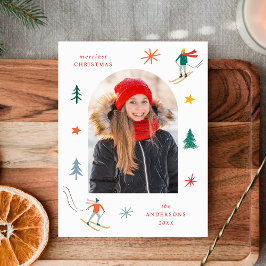 フェスティバルスキーヤーフォト シーズンポストカード