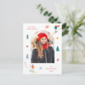 フェスティバルスキーヤーフォト シーズンポストカード (スタンド正面)