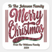 フェスティバルスクエアステッカー スクエアシール (正面)