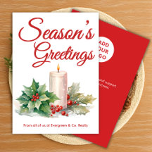 フェスティバルスクリプトのホリデーカードから私たちのチーム