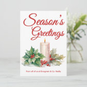 フェスティバルスクリプトのホリデーカードから私たちのチーム シーズンカード (スタンド正面)