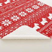 フェスティバルスコットドッグズクリスマス |スコティッシュテリア シェルパブランケット (3/4)