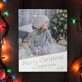 フェスティバルスターズクリスマスファミリー記念写真 ジグソーパズル