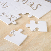 フェスティバルスターズクリスマスファミリー記念写真 ジグソーパズル (側面)