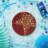 フェスティバルスターズホリデー恵みパーティー ペーパープレート (パーティー)