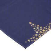 フェスティバルスターズホリデー恵みブルー テーブルクロス (アングル)