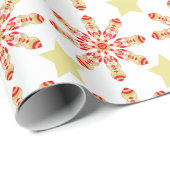 フェスティバルスターバストパターン ラッピングペーパー (ロールコーナー)