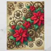 フェスティバルスチームパンクコーグとポインセチアとのギア (裏面)