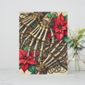 フェスティバルスチームパンクハンドボーンとポインセチア (スタンド正面)