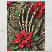 フェスティバルスチームパンクハンドボーンとポインセチア (裏面)