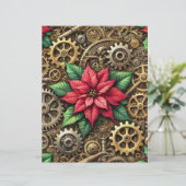 フェスティバルスチームパンクPoinsettiaとの時計製造ギア (スタンド正面)