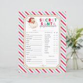 フェスティバルストライプクリスマスシークレットサンタアンケート (スタンド正面)