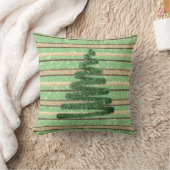 フェスティバルスノークリスマスツリー クッション (ブランケット)