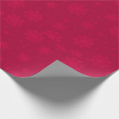 フェスティバルスノーフレーククリスマスプリント | 冬疑問に思 ラッピングペーパー (角)