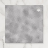 フェスティバルスノーフレーククリスマスホリデー フェイバータグ (裏面)