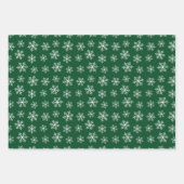 フェスティバルスノーフレーク包み紙シートセット ラッピングペーパーシート (正面3)