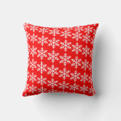 フェスティバルスノーフレーク型枕 クッション (裏面)