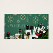 フェスティバルスノーフレーク、クリスマスラッフルチケット (正面)