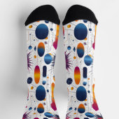 フェスティバルスパークバースト靴下のグラデーション ソックス (上部)