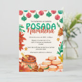 フェスティバルスペインのポサダナビデナクリスマスパーティー 招待状 (スタンド正面)