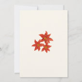 フェスティバルスペインのポサダナビデナクリスマスパーティー 招待状 (裏面)