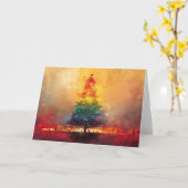 フェスティバルスペクトラムクリスマス カード (黄色い花)