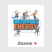 フェスティバルスポーツのモチベーション – ノートパソコンステッカー シール (シート)